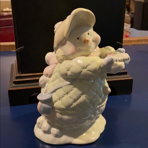 Ceramic snowman - Picture 1 of 2